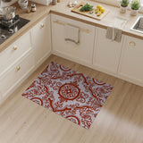 Elegant Red Persian Medallion Rug