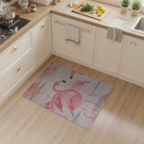 Playful Pink Flamingo Area Rug