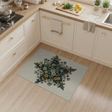Lucky Clover Star Wildflower Area Rug