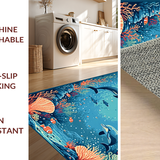 Charming Whimsical Dolphin Theme(Blue)