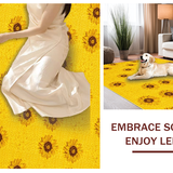 Charming Handwoven Sunflower Design(Yellow)