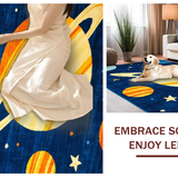 Celestial Colorful Planetary Motif(Blue)