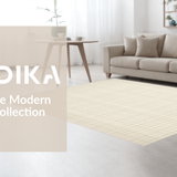 Chic Neutral Tiled Motif(Beige)