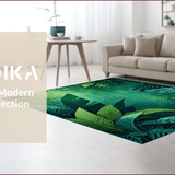 Tropical Green Textured Elegance(Green)