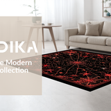 Chic Dark Mystical Lace Motif(Black)