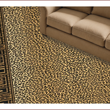 Ultra Soft Area Rug, Non Slip, Stain Resistant, Washable Area Rugs for Living Room, Bedroom, Luxurious Soft Textured Animal Aesthetic(Beige)