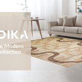 Artistic Textured Snake Graphics(Beige)