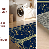 Elegant Viking Mythology Motif(Blue)