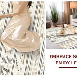 Stylish Half Circle Crochet Accent(Beige)