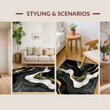 Sophisticated Faded Color Palette(Black)