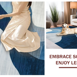 Luxe Textured Shape Elements(Blue)