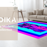 Artistic Whimsical Creature Motif(Blue)