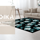 Elegant Floral Textured Delight(Blue)