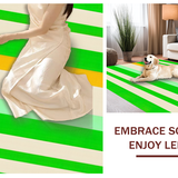 Contemporary Shaggy Green Delight(Green)