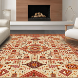 Earthy Toned Vintage Ethno Design(Beige)