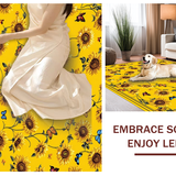 Rustic Earthy Botanical Motif(Yellow)