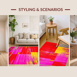 Elegant Bold Color Splash(Red)