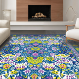 Contemporary Rustic Floral Vibe(Blue)