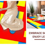 Lively Multicolor Learning Composition(Red)