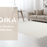 Ultra Soft Area Rug, Non Slip, Stain Resistant, Washable Area Rugs for Living Room, Bedroom, Transitional Earth Tones Elegance(White)