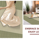 Elegant Grid Motif Sophistication(Beige)