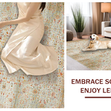 Sophisticated Abstract Patterned Design(Beige)