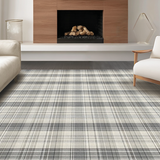 Ultra Soft Area Rug, Non Slip, Stain Resistant, Washable Area Rugs for Living Room, Bedroom, Minimalist Warm Color Palette(Gray)