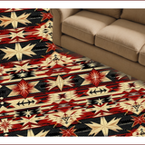 Ultra Soft Area Rug, Non Slip, Stain Resistant, Washable Area Rugs for Living Room, Bedroom, Country Style Black Kitchen Non-Slip Jute Carpet(Black)