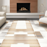 Ultra Soft Area Rug, Non Slip, Stain Resistant, Washable Area Rugs for Living Room, Bedroom, Fun Quirky Wildlife Pattern(Beige)