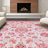 Vibrant Retro Blooming Design(Pink)