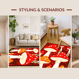 Artistic Bold Nature Element Style(Red)