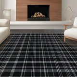 Artful Rustic Checkerboard Appeal(Black)