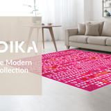 Playful Groovy Heart Motif(Pink)