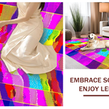 Colorful Youthful Patterned Delight(Pink)