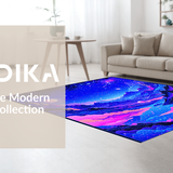 Psychedelic Colorful Planetary Landscape(Blue)