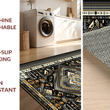 Vibrant Cultural Medallion Style(Black)