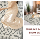 Chic Linear Geometric Arrangement(White)