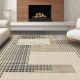 Sleek Transitional Geometric Arrangement(Beige)