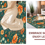 Trendy Contemporary Floral Fusion(Green)