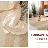 Ultra Soft Area Rug, Non Slip, Stain Resistant, Washable Area Rugs for Living Room, Bedroom, Nature-Inspired Safari Animal Print(Beige)