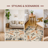 Chic Southwestern Distressed Style(Beige)