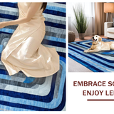 Lively Optical Flowing Shapes(Blue)