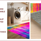 Playful Colorful Swirl Motif(Pink)