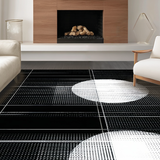 Contemporary Cozy Fluffy Design(Black)