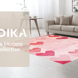 Chic Red Pink Symmetry(Red)