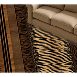 Ultra Soft Area Rug, Non Slip, Stain Resistant, Washable Area Rugs for Living Room, Bedroom, Eclectic Wild Animal Fusion(Beige)