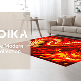 Intense Colorful Fantasy Artwork(Red)