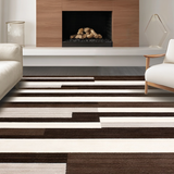 Ultra Soft Area Rug, Non Slip, Stain Resistant, Washable Area Rugs for Living Room, Bedroom, Vibrant Eclectic Animal Texture(Brown)