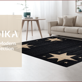 Cozy Dark Toned Stencil Design(Black)