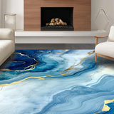 Trendy Blue and White Harmony(Blue)